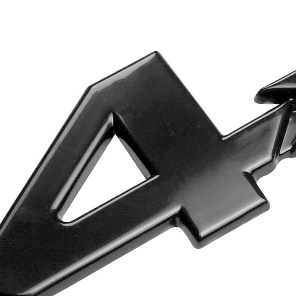 Toyota 4x4 Emblem Letter Black 75473 - 0C050