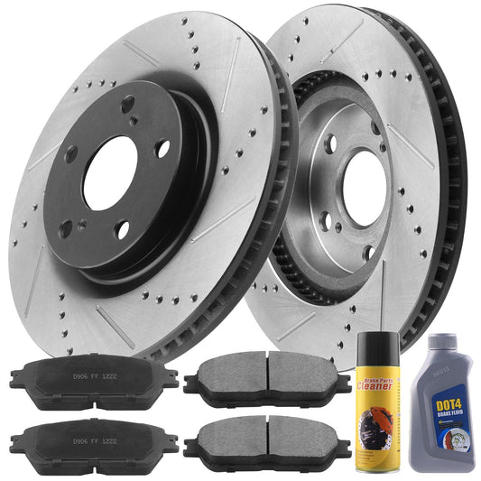 TOYOTA Avalon Brake Rotor Kits 2002–2010 BRF12044125BK - D906CF