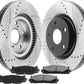 TOYOTA Avalon Brake Rotor Kits 2007–2018 – Front BRF12044146BK - D1293