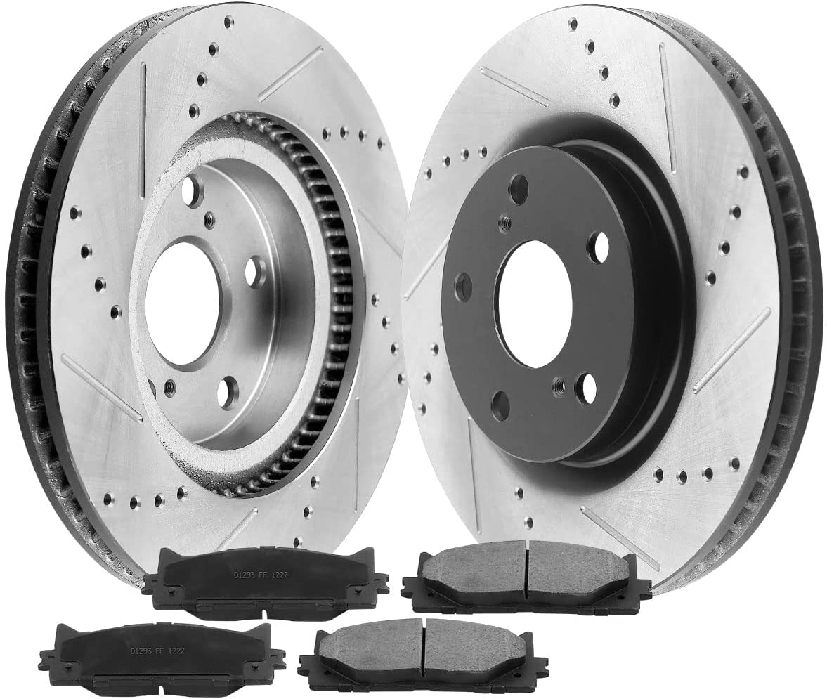 TOYOTA Avalon Brake Rotor Kits 2007–2018 – Front BRF12044146BK - D1293