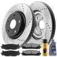 TOYOTA Avalon Brake Rotor Kits 2007–2018 – Front BRF12044146BK - D1293CF