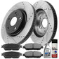 Toyota Camry Brake Rotor Kits 2002–2006 – Front BRF12044125BK - D906CF