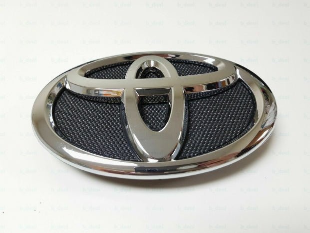 Toyota Camry Hood Grill Emblem Black Chrome Badge 2007 2008