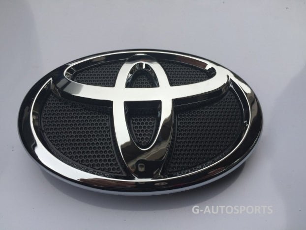 Toyota Camry Hood Grill Emblem Black Chrome Badge 2007 2008
