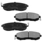 Toyota Corolla 2003 - 2008 Front Brake RotorCeramic Pads