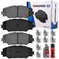 Toyota Corolla Brake Pads 2009 - 2010 BPD1211