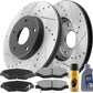 TOYOTA Corolla Brake Rotor Kits 2009–2020 – Rear BRR12044165BK - D1423CF