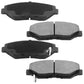 TOYOTA Corolla Brake Rotor Kits 2009–2020 – Rear BRR12044165BK - D1423CF
