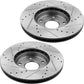 TOYOTA Corolla Brake Rotors 2009–2021 – Rear BRR12044165BK