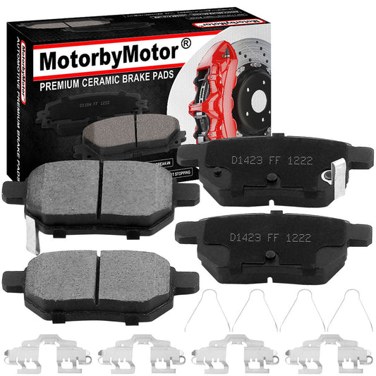 Toyota Corolla Rear Brake Pads 2009 - 2018 BPD1423