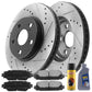 TOYOTA Prius Brake Rotor Kits 2010–2015 BRF12044172BK - D1184CF