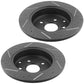 TOYOTA RAV4 Brake Rotor Kits 2006–2018 – Front BRR12044145BK - D1212CF
