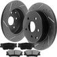 TOYOTA RAV4 Brake Rotor Kits 2006–2018 – Rear BRR12044145BK - D1212CF