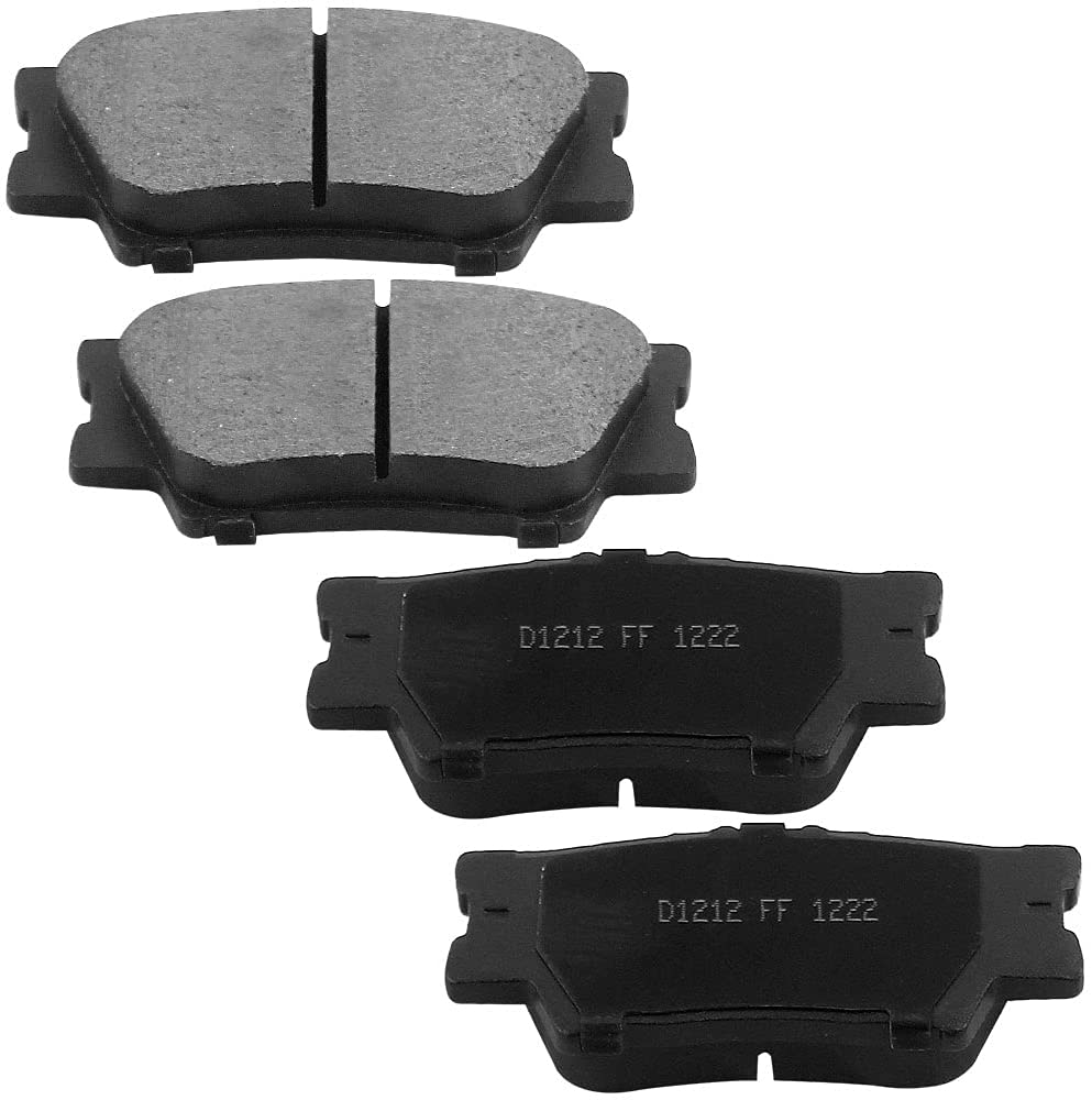 TOYOTA RAV4 Brake Rotor Kits 2006–2018 – Rear BRR12044145BK - D1212CF