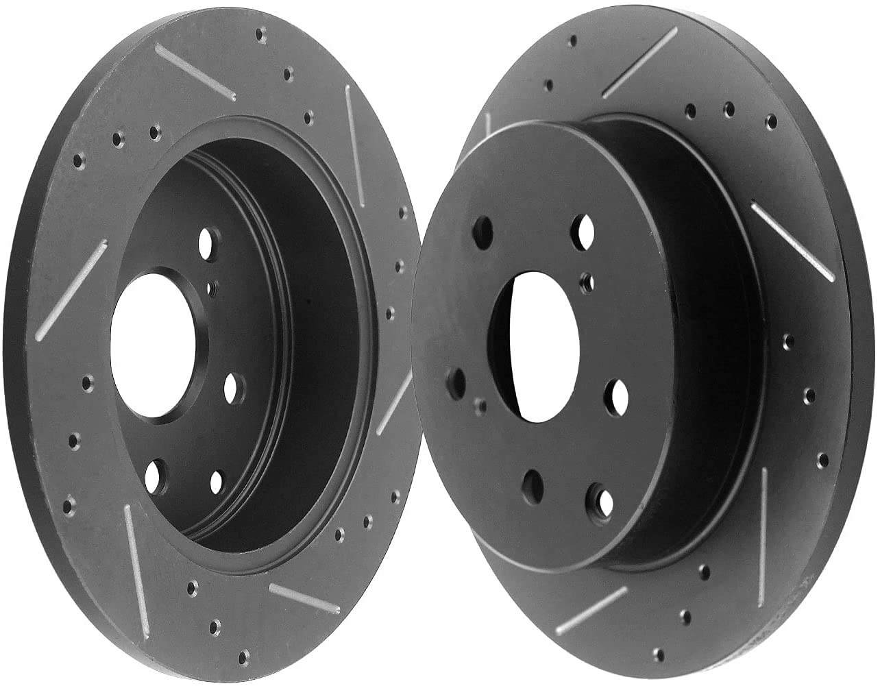 TOYOTA RAV4 Brake Rotor Kits 2006–2018 – Rear BRR12044145BK - D1212CF