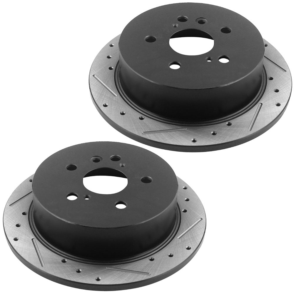 TOYOTA Sienna Brake Rotor Kits 2004–2010 BRR12044132BK - D995CF