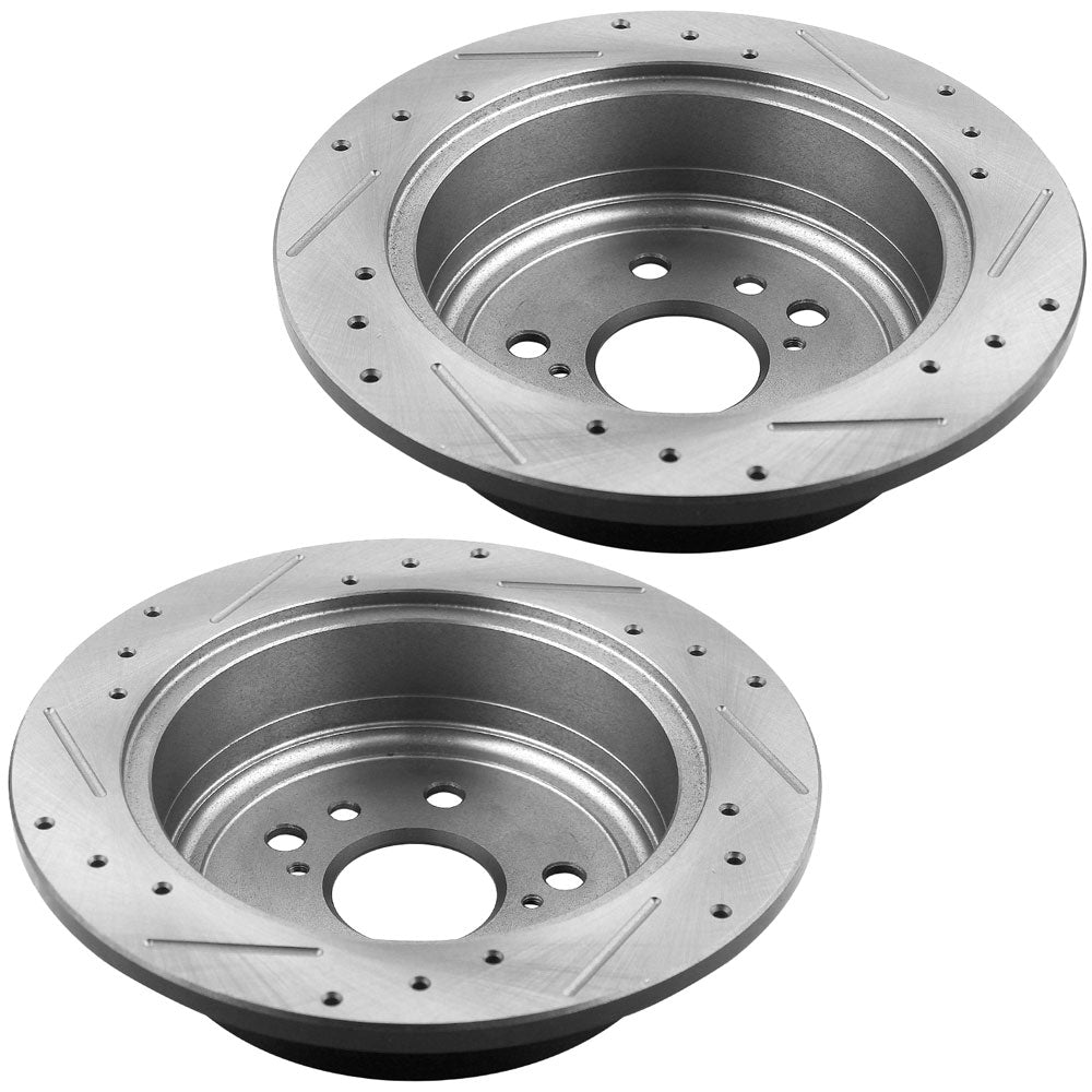 TOYOTA Sienna Brake Rotor Kits 2004–2010 BRR12044132BK - D995CF