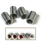 Toyota Silver Chrome Car Wheel Tire Air Valve Caps Stem