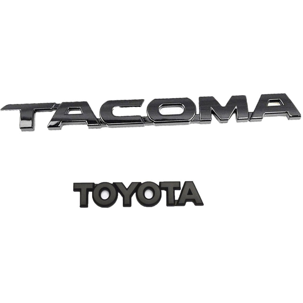 Toyota Tacoma Emblem Kit Matte Black