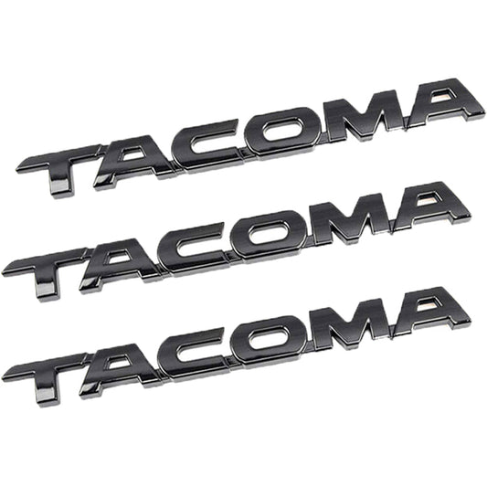 Toyota Tacoma Emblem Kit Matte Black 75427 - 04010