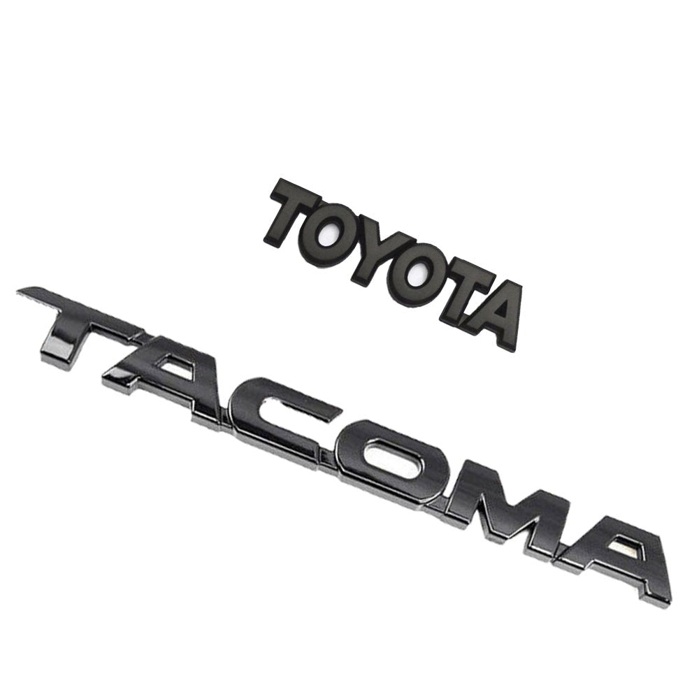Toyota Tacoma Emblem Kit Matte Black