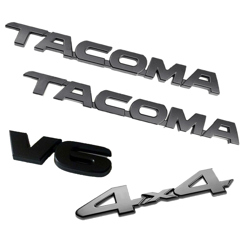 Toyota Tacoma Emblem Kit - Tacoma V6 4X4 Emblem