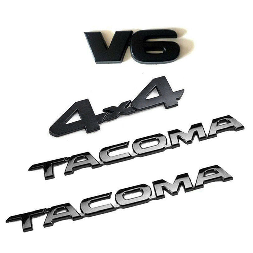Toyota Tacoma Emblem Kit - Tacoma V6 4X4 Emblem