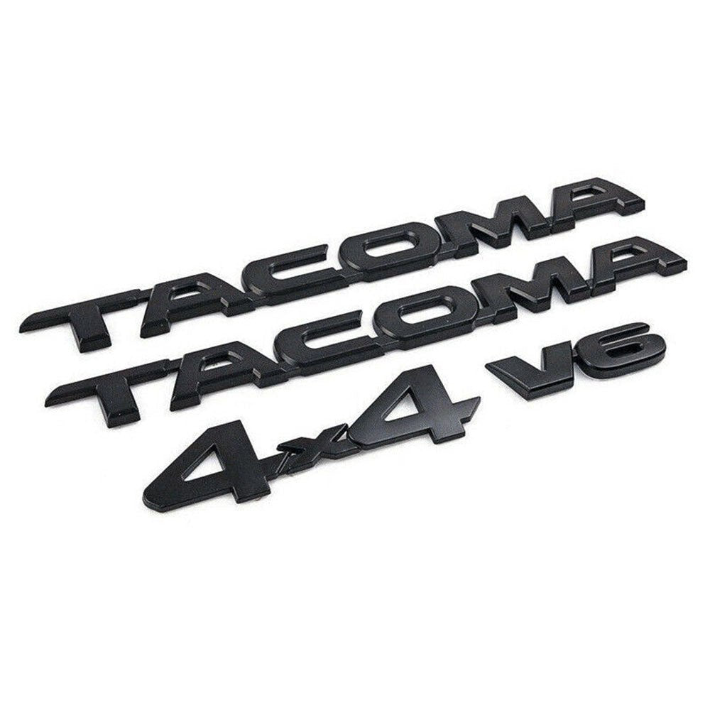 Toyota Tacoma Emblem Kit - Tacoma V6 4x4 Emblem