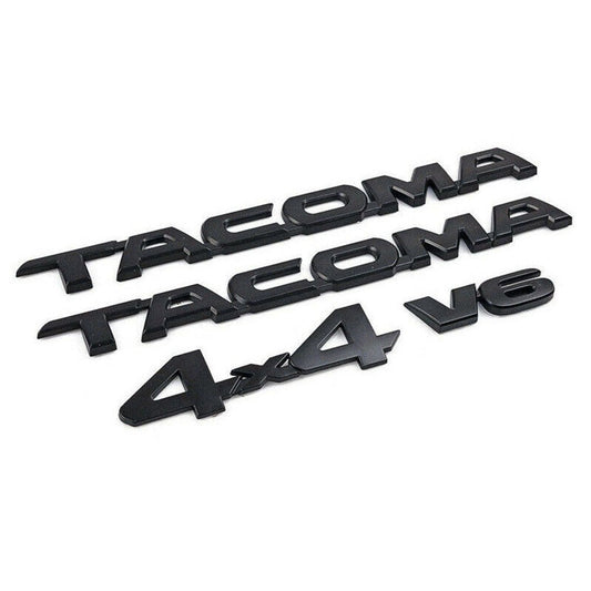 Toyota Tacoma Emblem Kit - Tacoma V6 4x4 Emblem