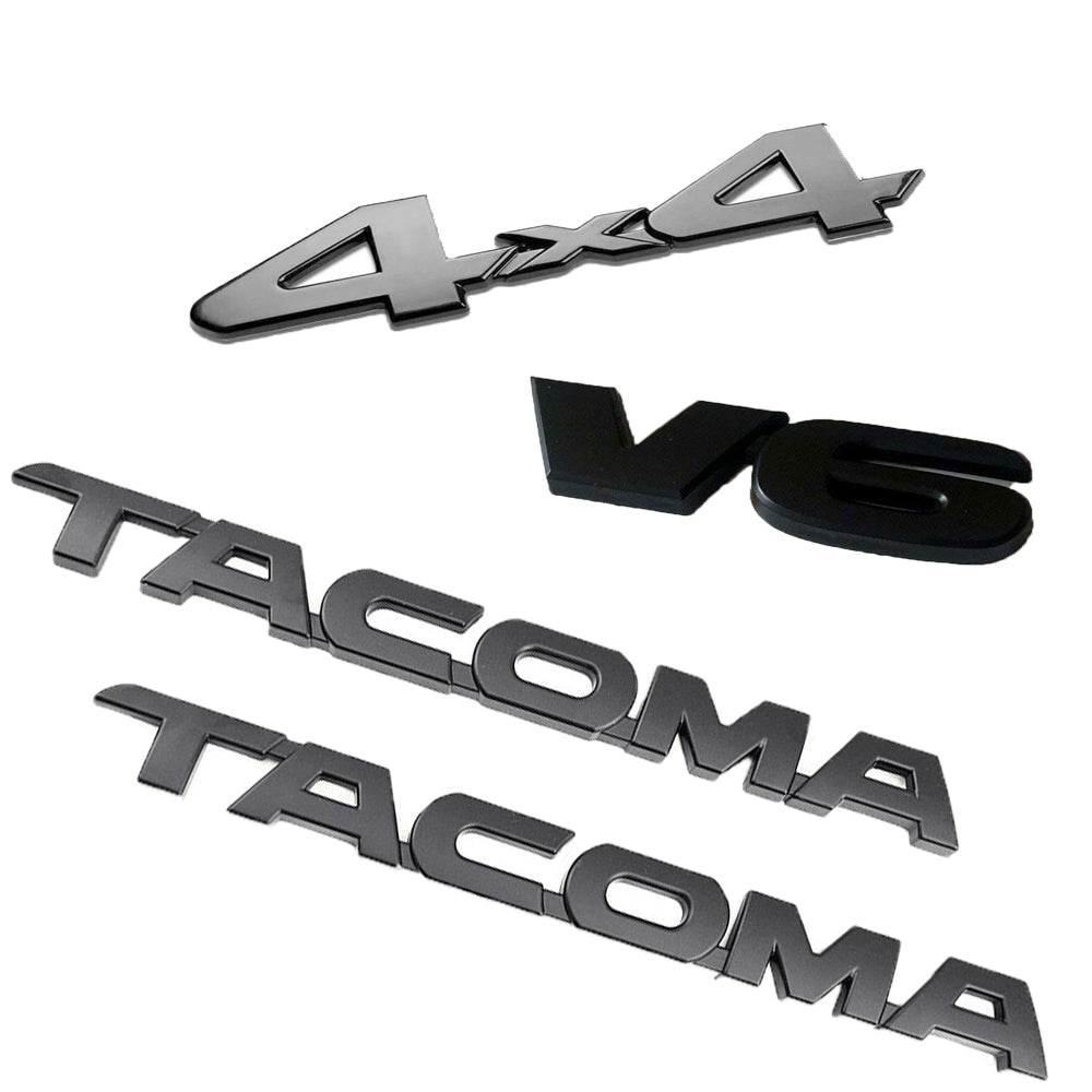 Toyota Tacoma Emblem Kit - Tacoma V6 4X4 Emblem