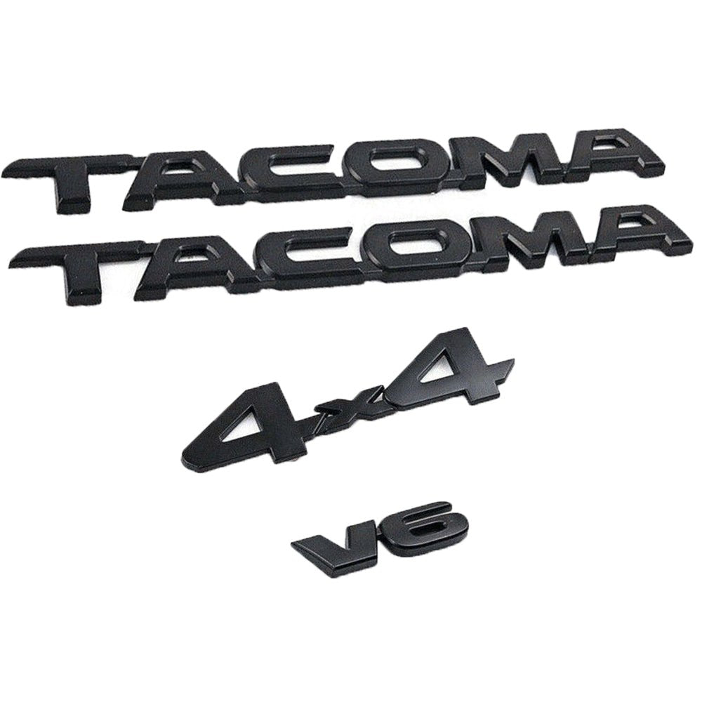 Toyota Tacoma Emblem Kit - Tacoma V6 4x4 Emblem