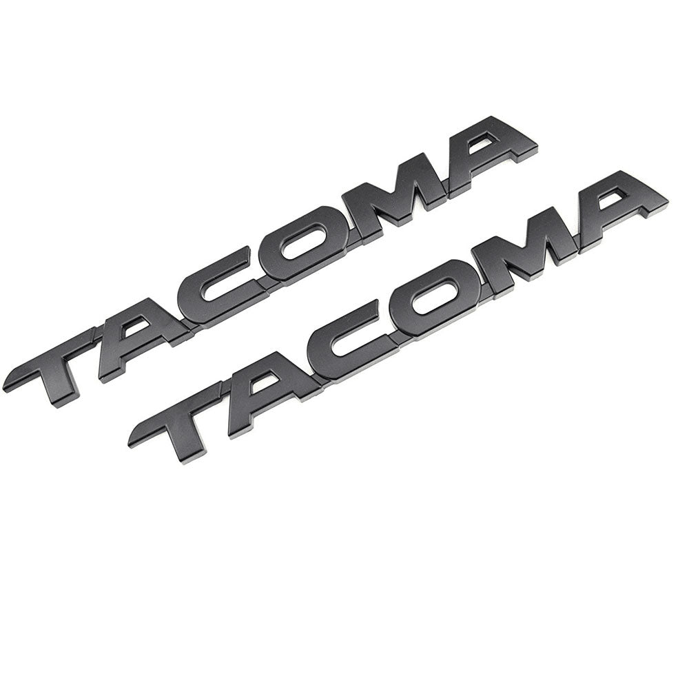 Toyota Tacoma Emblem Kit - Tacoma V6 Emblem Letter