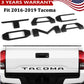 Toyota Tacoma Emblem Tailgate Insert Letters Matte Black