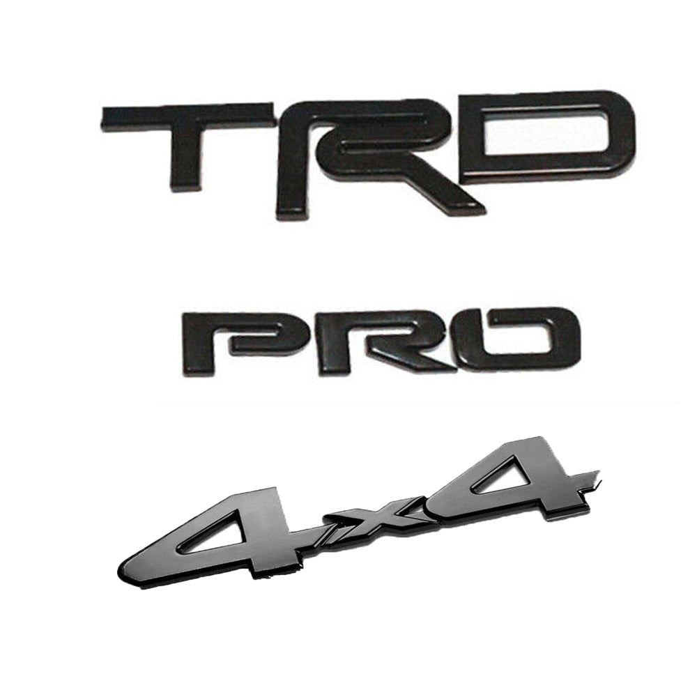Toyota Trd Pro Emblem Kit - TRD Pro, 4x4 Emblem