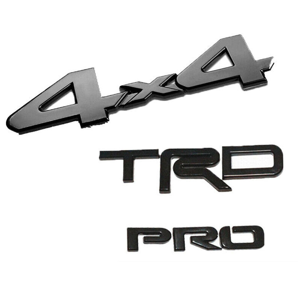 Toyota Trd Pro Emblem Kit - TRD Pro, 4x4 Emblem