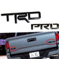 Toyota TRD PRO Emblem Letter Black PT413 - 00150