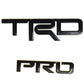Toyota TRD PRO Emblem Letter Black PT413 - 00150