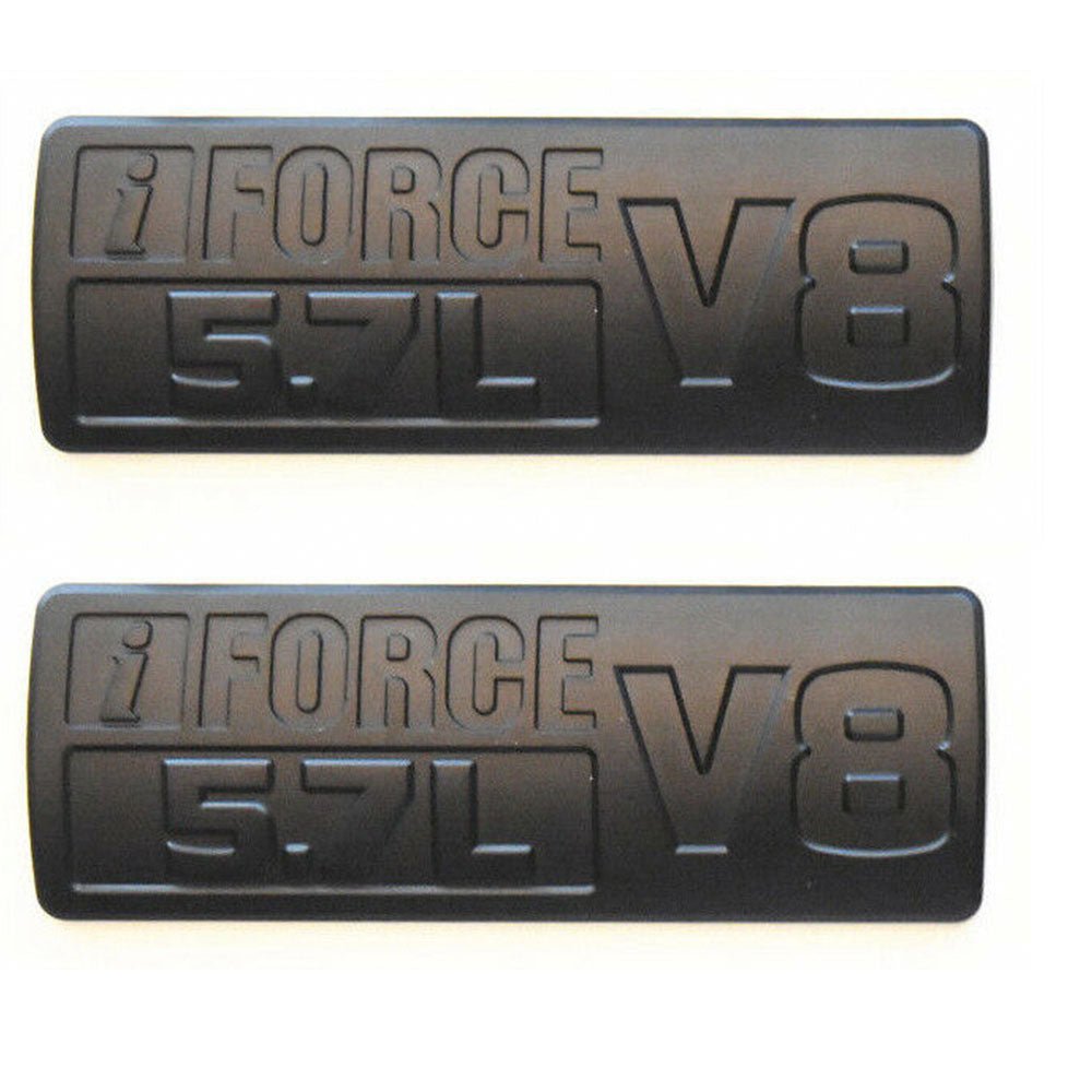 Toyota Tundra Emblem Kit - Tundra Iforce5.7 V8 SR5 Matte