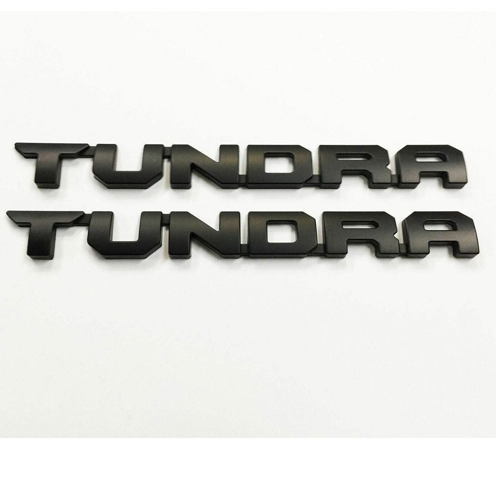 Toyota Tundra Emblem Kit - Tundra Iforce5.7 V8 SR5 Matte
