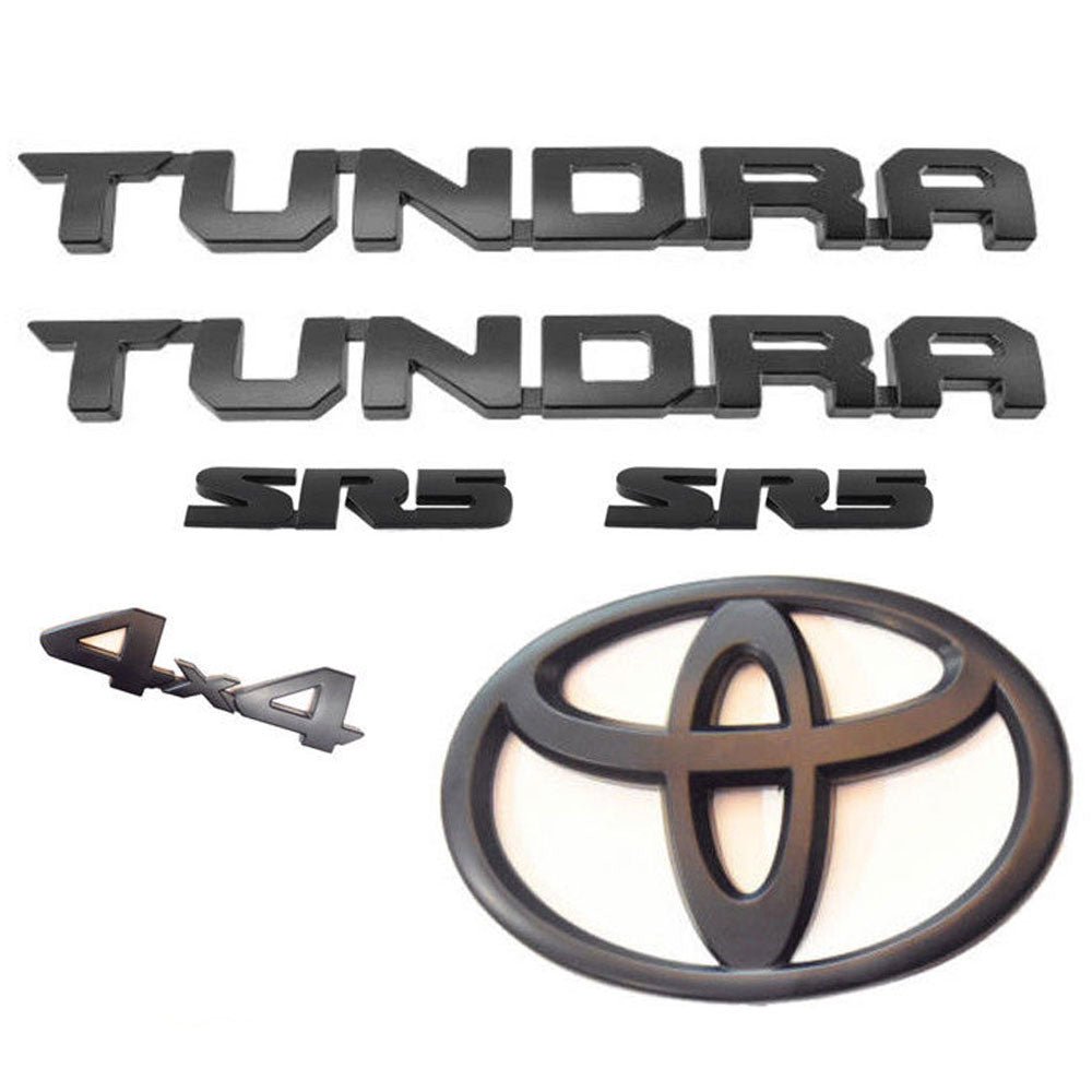 Toyota Tundra Emblem Kit - Tundra SR5 4X4 Front Grille