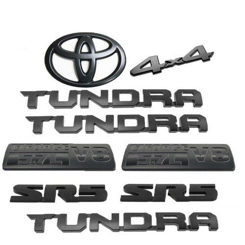 Toyota Tundra Emblem Kit - Tundra SR5 4X4 Iforce Front