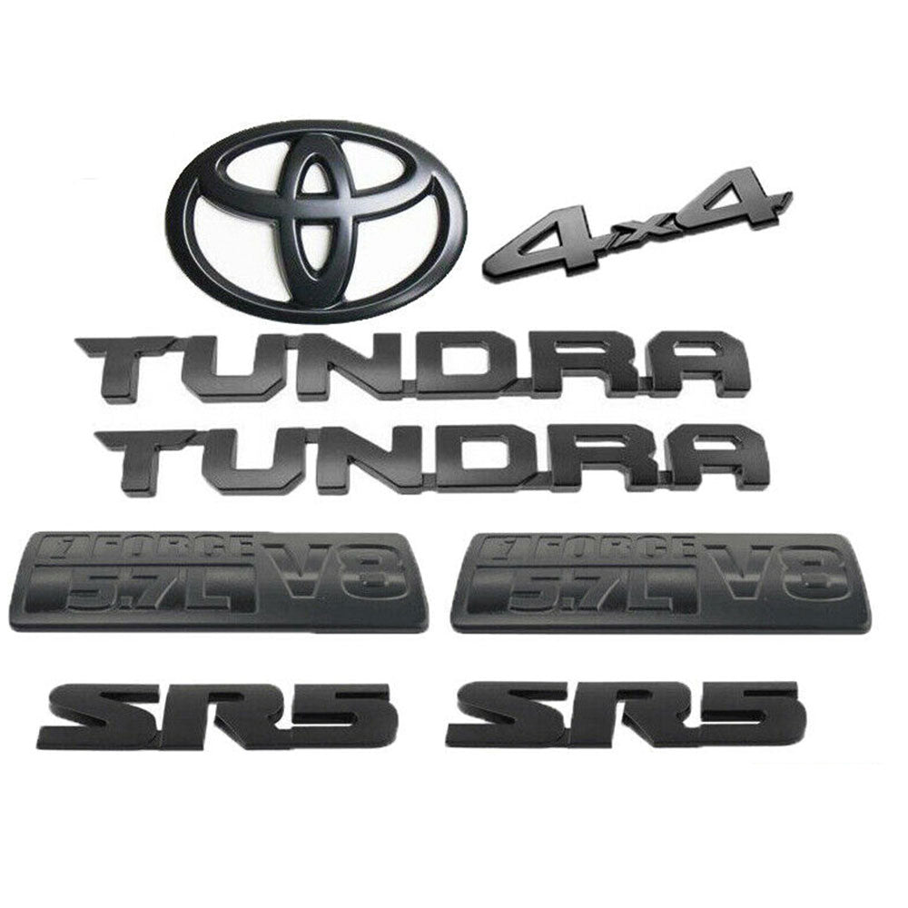 Toyota Tundra Emblem Kit - Tundra SR5 4X4 Iforce Front