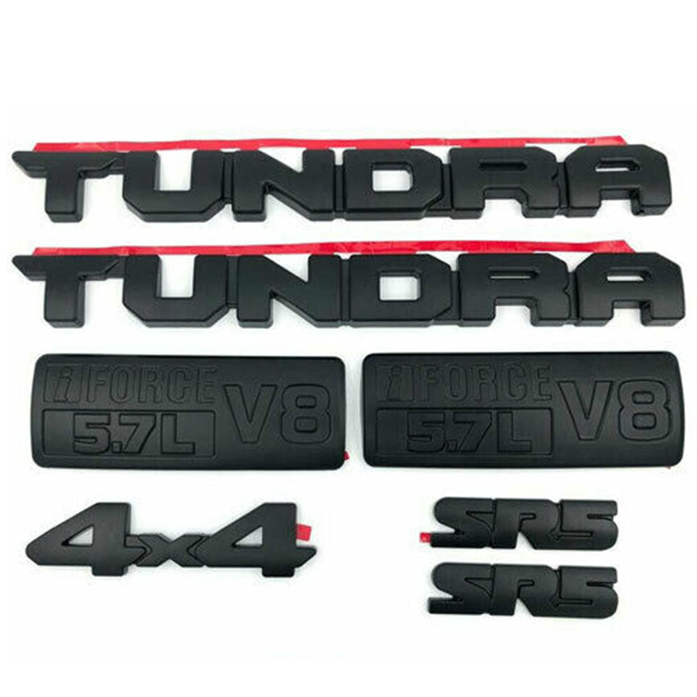 Toyota Tundra Emblem Kit - Tundra SR5 4X4 Iforce Overlay