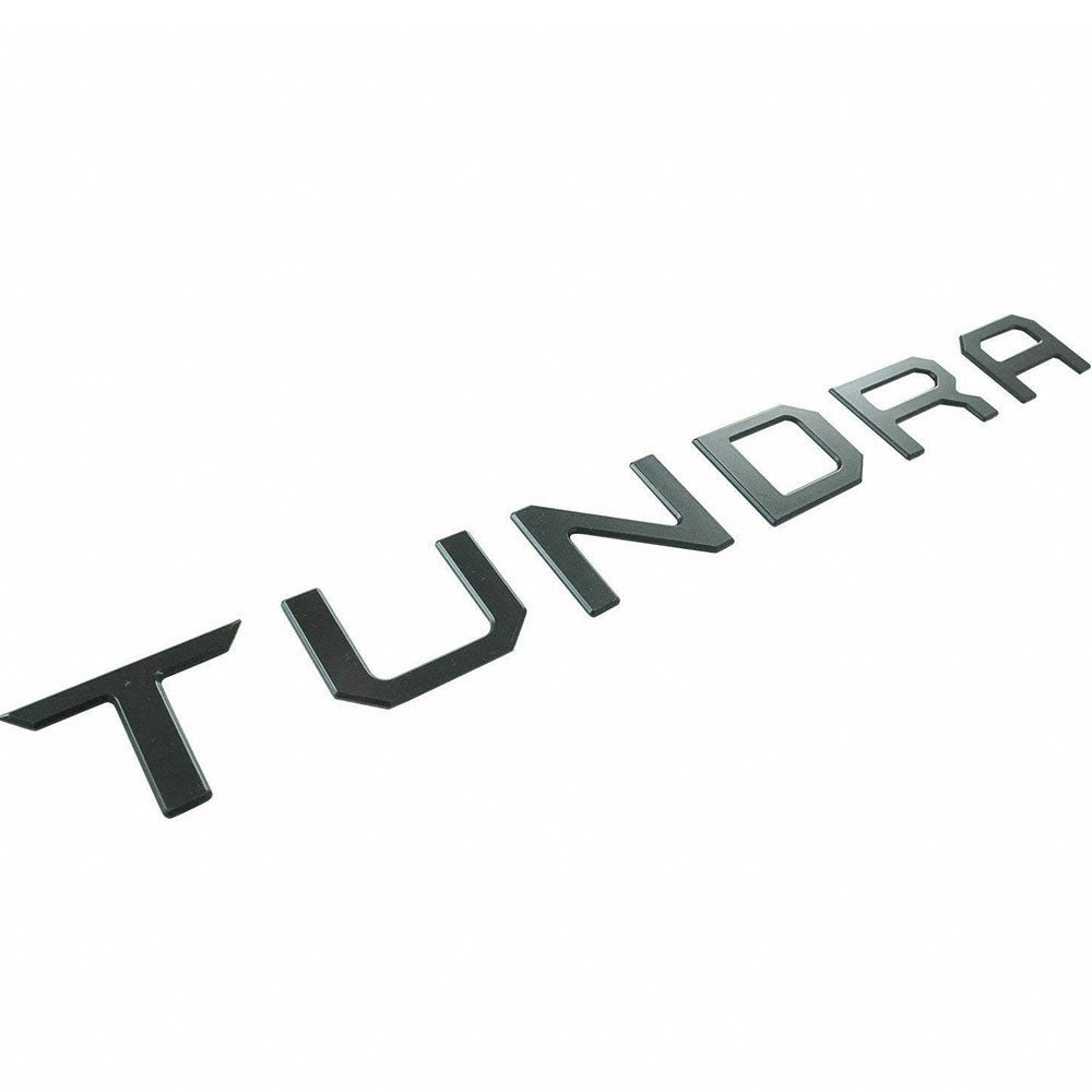 Toyota Tundra Emblem Tailgate Insert Matte Black