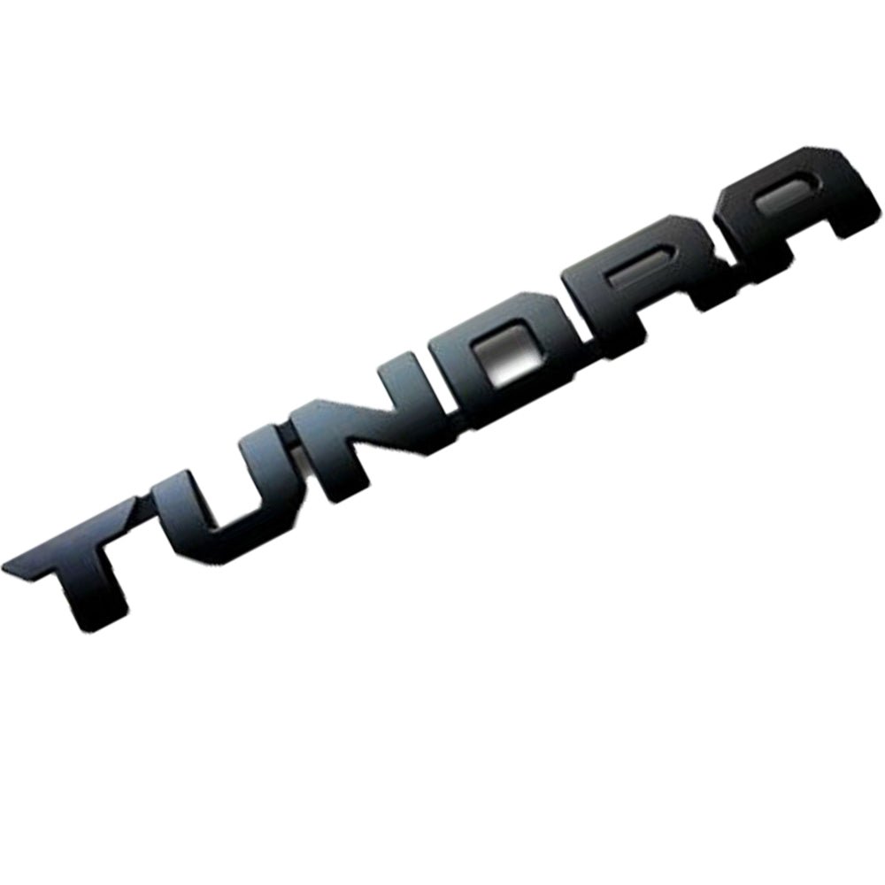 Toyota TUNDRA TRD PRO Emblems Matte Black