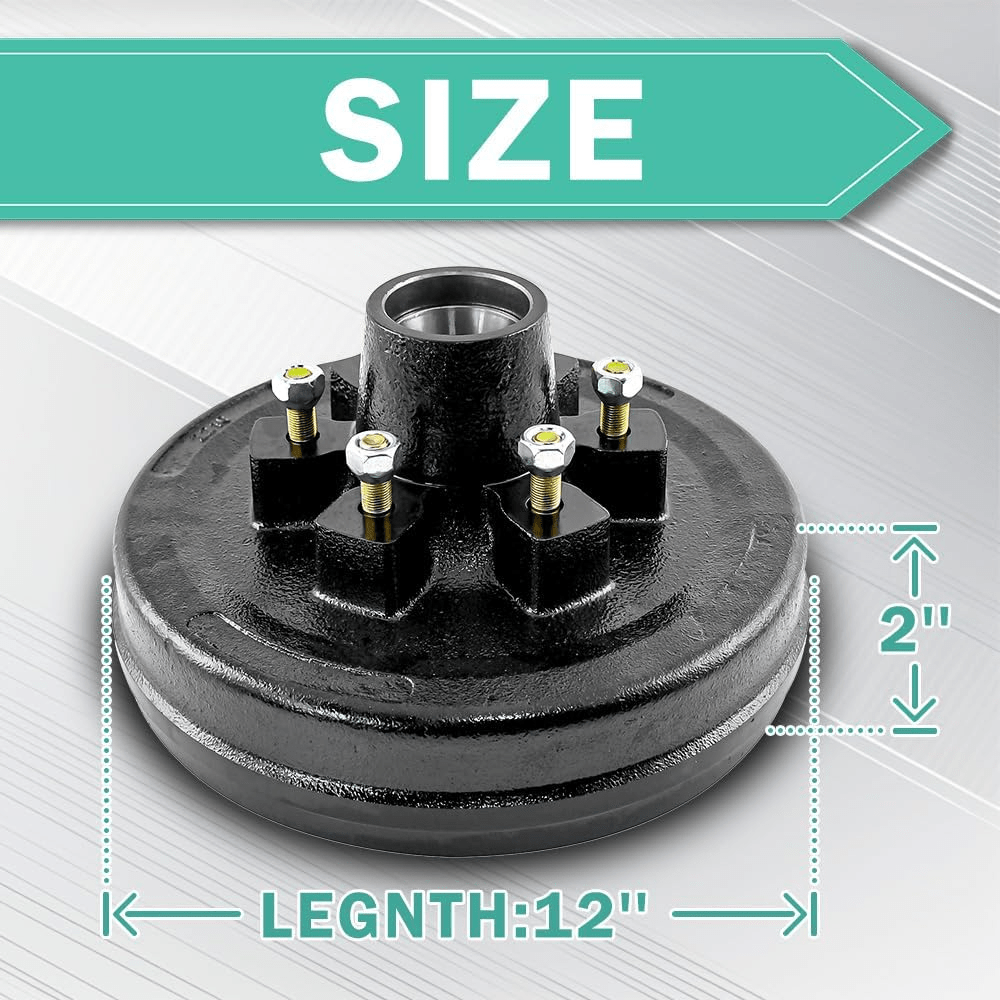 Trailer 6 on 5.5" Hub Drum Kits for 5200-6000 lbs axle