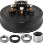 Trailer Brake Hub Drum 10" X 2-1/4" Kit 5 on 4.5" for 3500 Lbs Axle 22001K 008-247-05, 84546