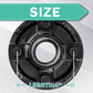 Trailer Idler Hub Kits 4 on 4" Trailer Hub 4 Lug for 2000 lbs Tralier Axle，ONLY for 2000lbs Trailer Hub Assembly
