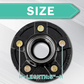 Trailer Idler Hub Kits 5x5“ Trailer Hub 5 Lug For 3500 lbs Tralier Axle Hub Assembly Kit