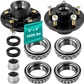 Trailer Idler Hub Kits 5x5“ Trailer Hub 5 Lug For 3500 lbs Tralier Axle Hub Assembly Kit